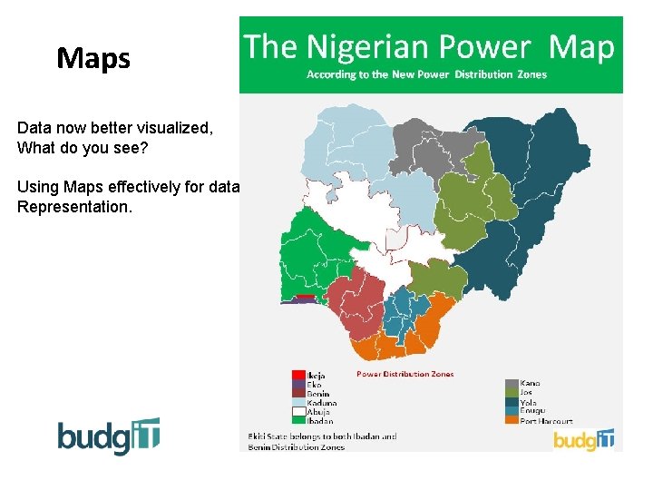 Maps Data now better visualized, What do you see? Using Maps effectively for data