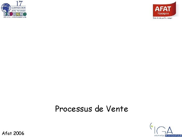 Processus de Vente Afat 2006 