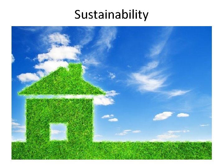 Sustainability 