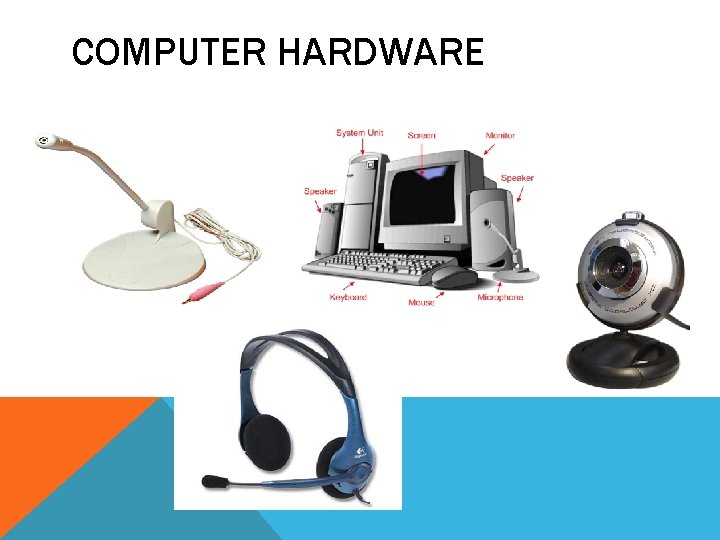 COMPUTER HARDWARE COMPUTER HARDWARE