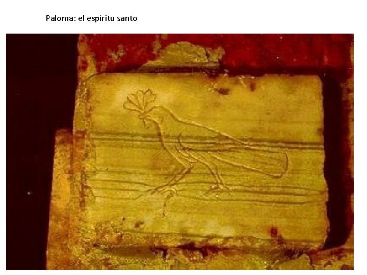 Paloma: el espíritu santo 
