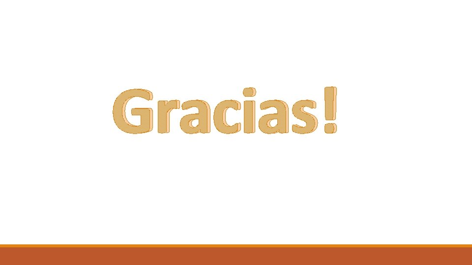 Gracias! 