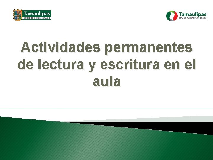 Actividades permanentes de lectura y escritura en el aula 