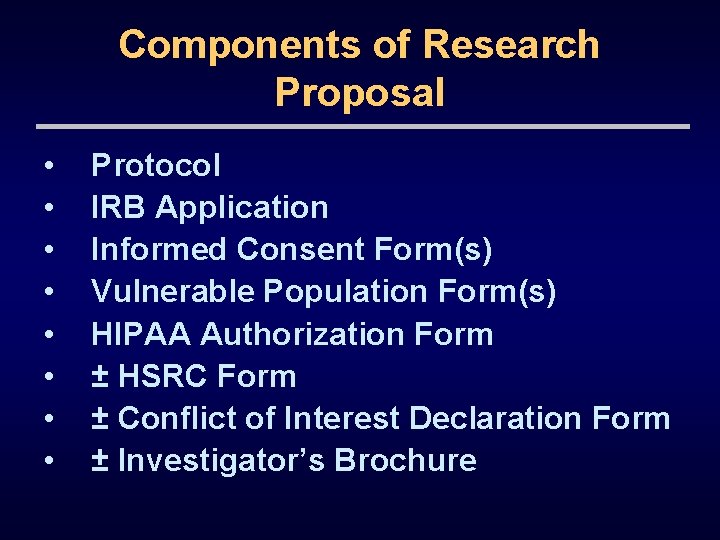 How to Navigate the IRB Process Todd Rice