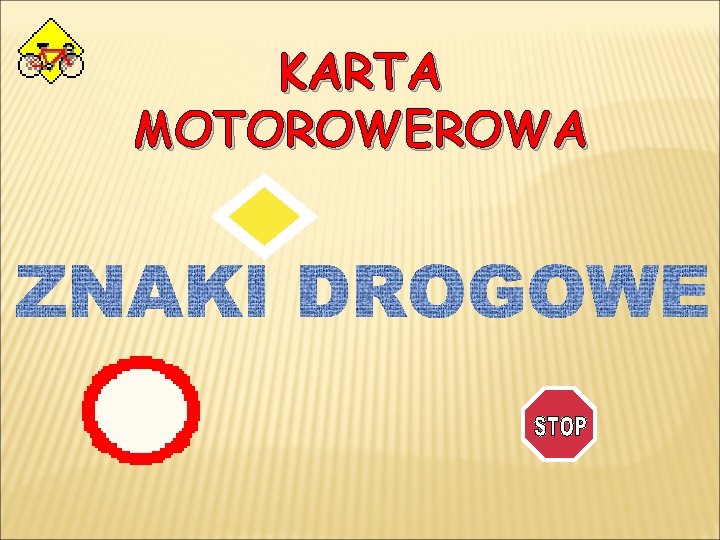 KARTA MOTOROWEROWA 