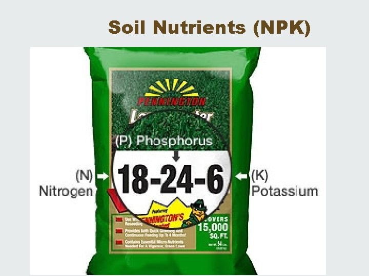 Soil Nutrients (NPK) 