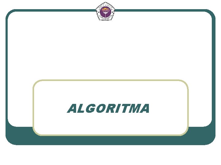 ALGORITMA 