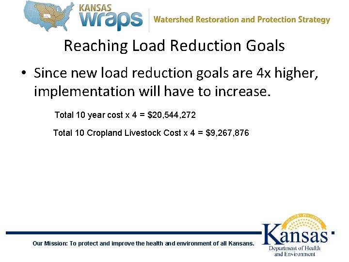 Reaching Load Reduction Goals • Since new load reduction goals are 4 x higher,
