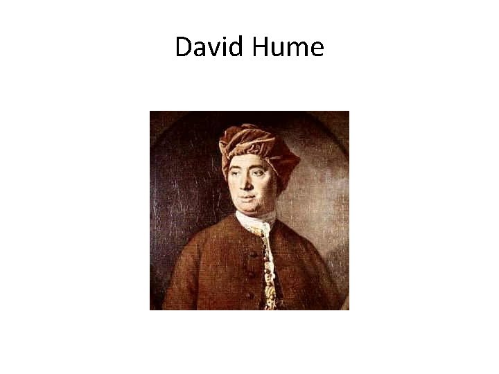 David Hume 