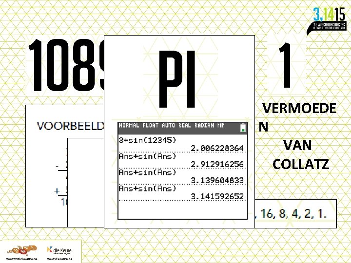 CONSTANTE VAN KAPREKAR VERMOEDE N VAN COLLATZ 