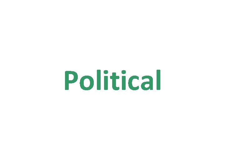 Political 