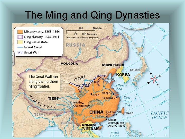 The Ming and Qing Dynasties 