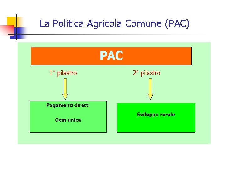 La Politica Agricola Comune (PAC) 