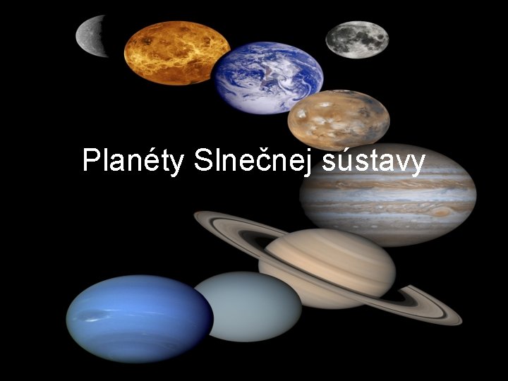 Planéty Slnečnej sústavy 