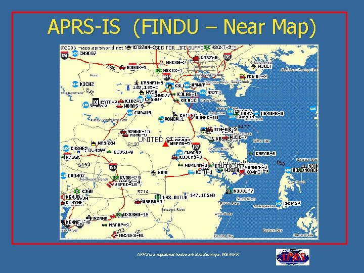 APRS-IS (FINDU – Near Map) Google for “USNA Buoy” Select USNA-1 APRS is a