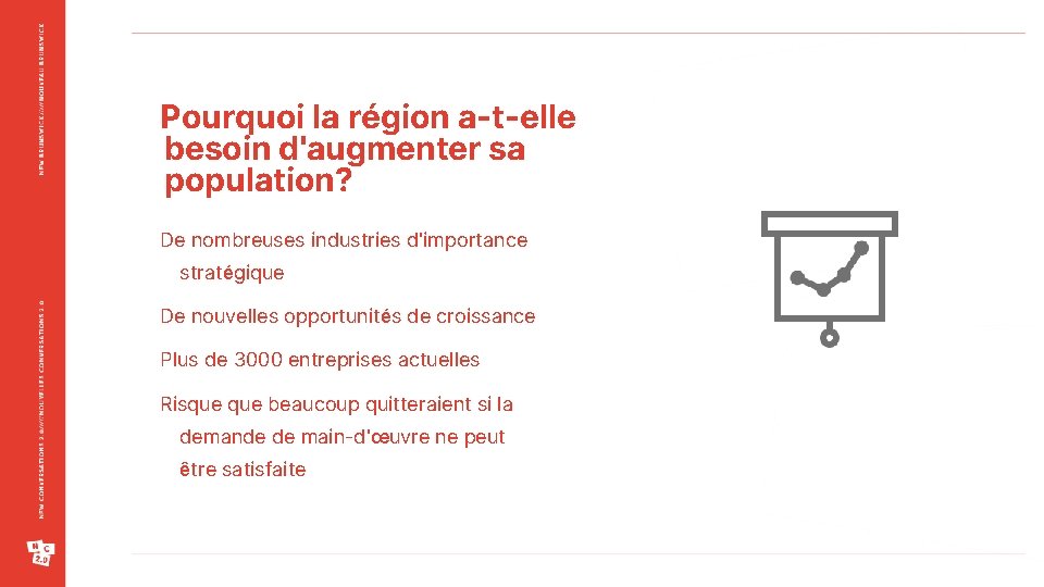 Pourquoi la région a-t-elle besoin d'augmenter sa population? De nombreuses industries d'importance stratégique De