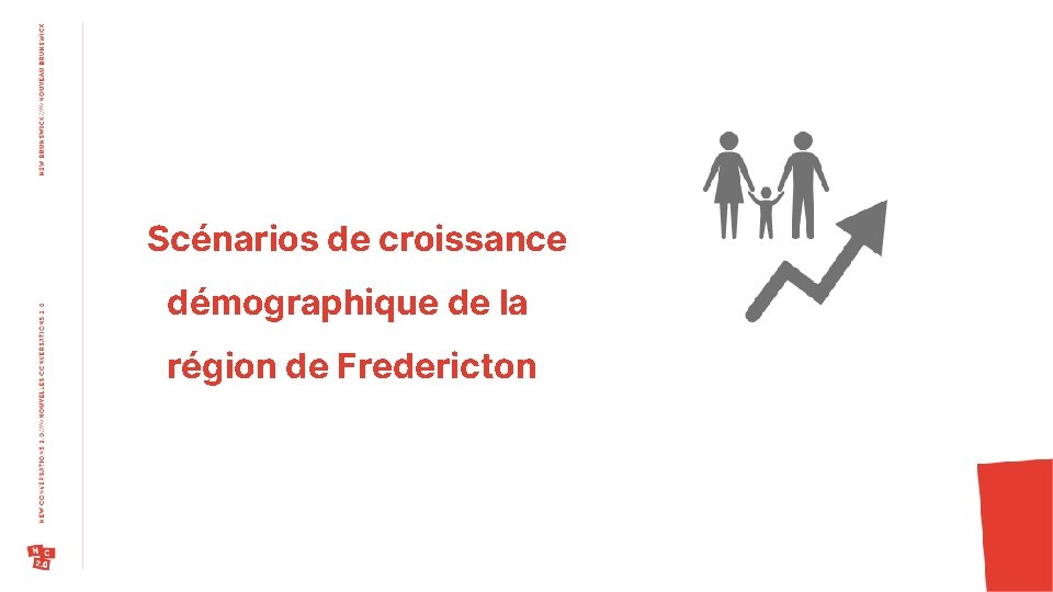 Scénarios de croissance démographique de la région de Fredericton 