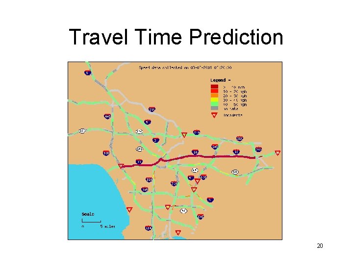 Travel Time Prediction 20 