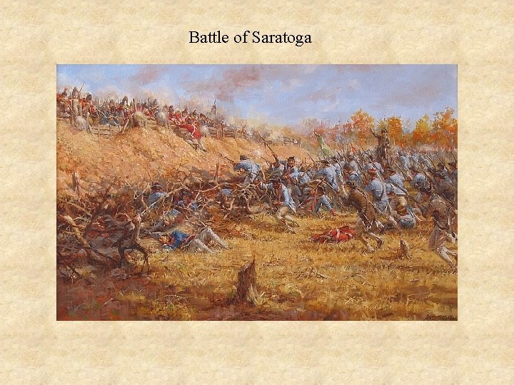 Battle of Saratoga 