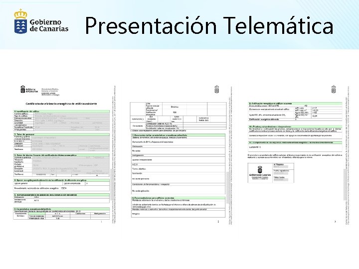 Presentación Telemática 