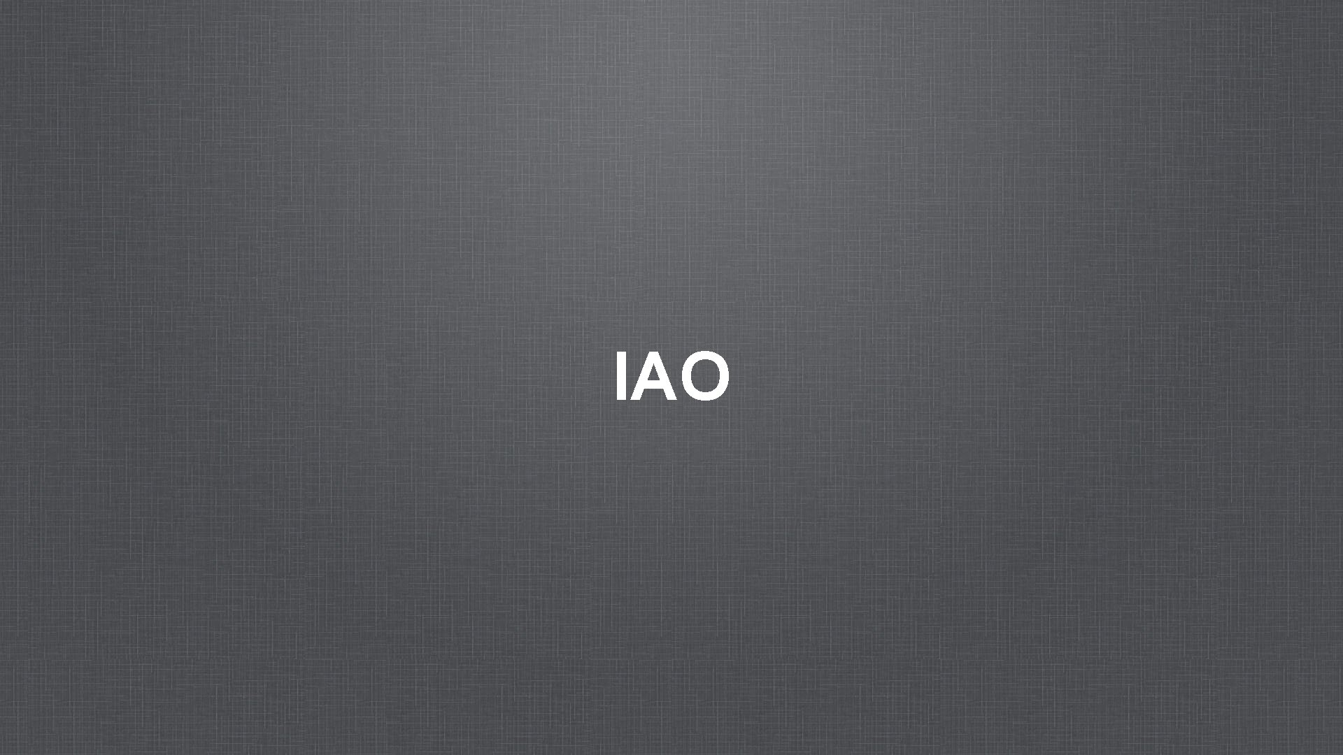 IAO 