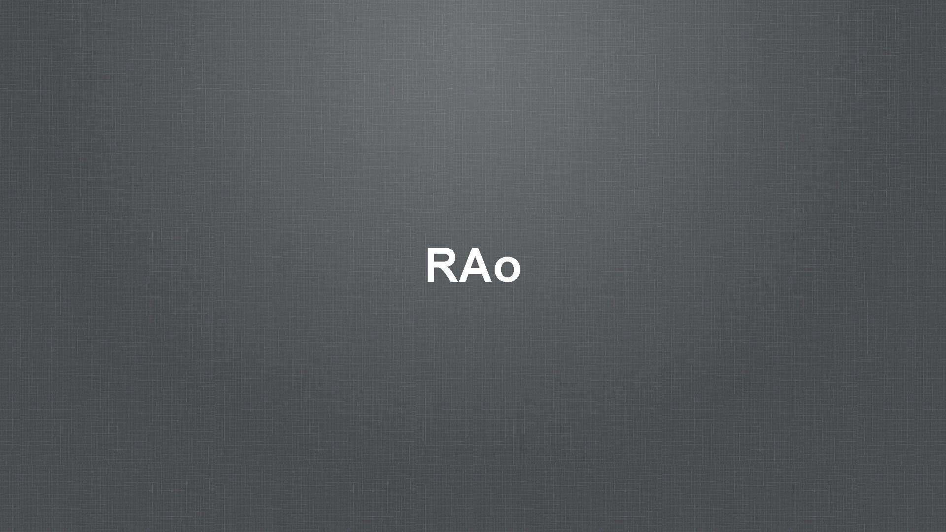 RAo 