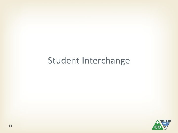 Student Interchange 25 