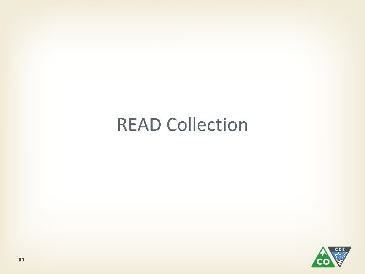 READ Collection 31 