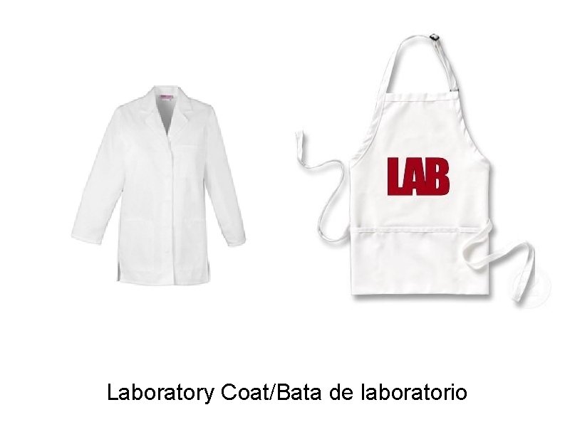 Laboratory Coat/Bata de laboratorio 