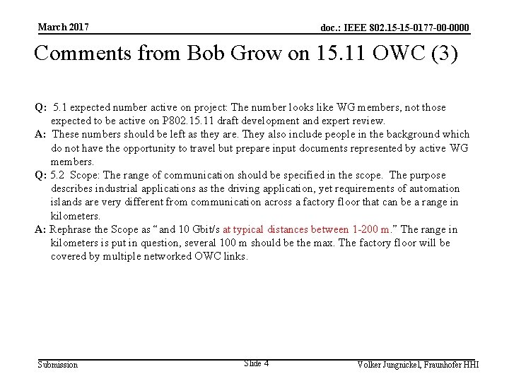 March 2017 doc. : IEEE 802. 15 -15 -0177 -00 -0000 802. 15 -15