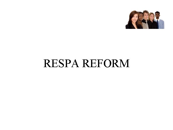 RESPA REFORM 