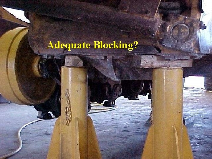 Adequate Blocking? 