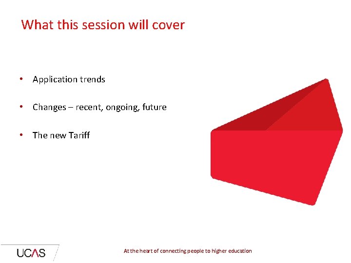 What this session will cover • Application trends • Changes – recent, ongoing, future