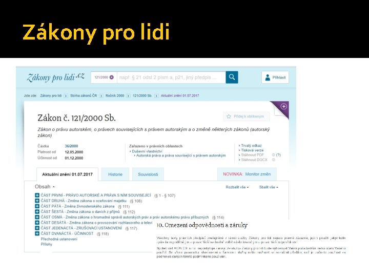 Zákony pro lidi 