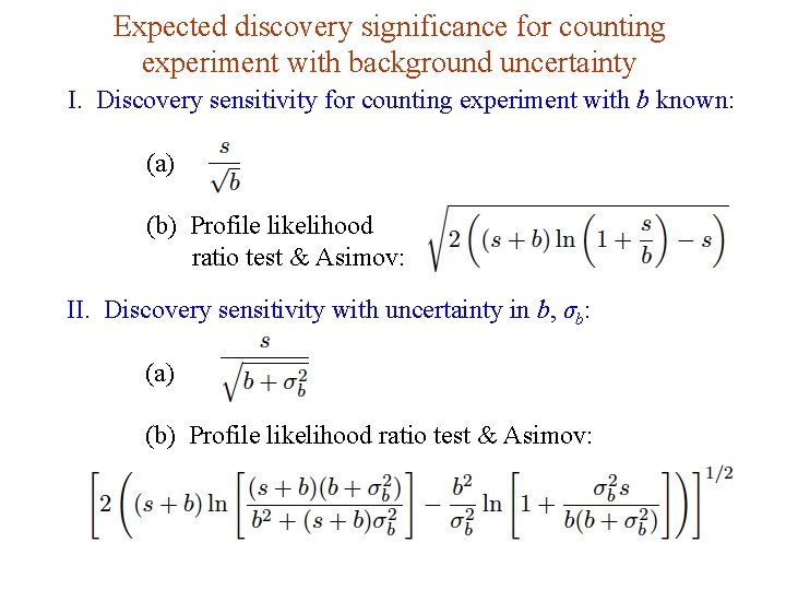 Expected discovery significance for counting experiment with background uncertainty I. Discovery sensitivity for counting