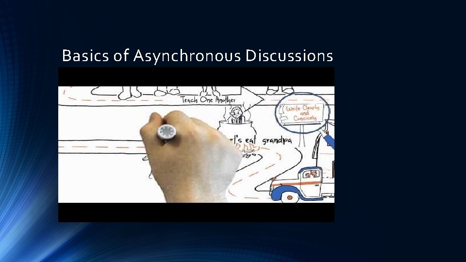 Basics of Asynchronous Discussions 