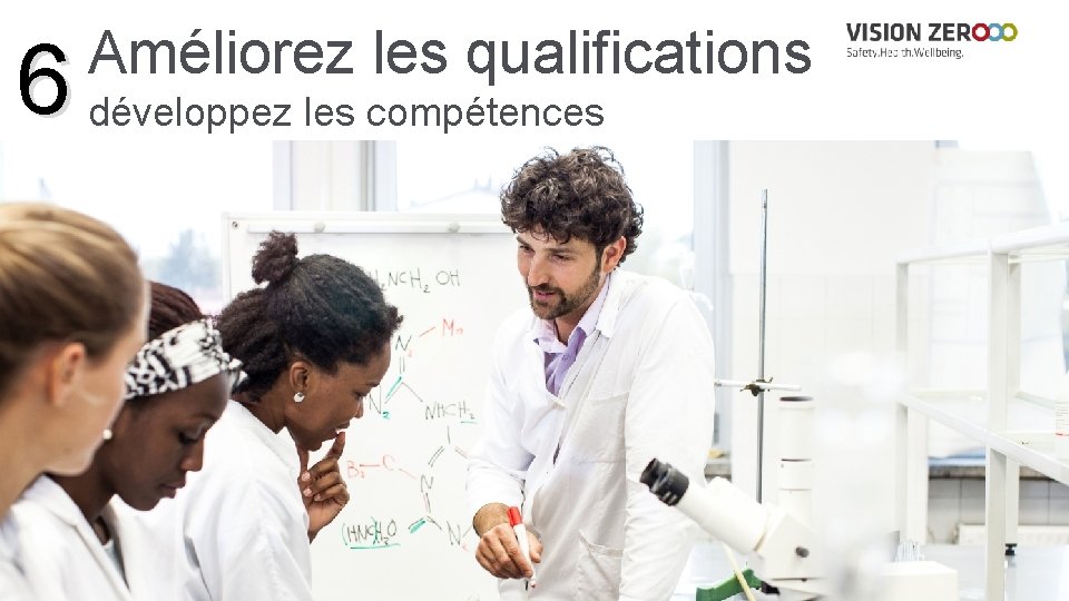 Améliorez les qualifications 6 développez les compétences 