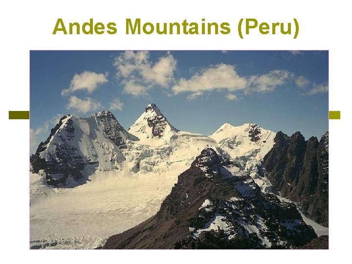 Andes Mountains (Peru) 