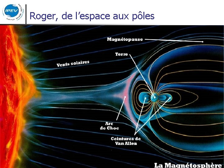 Roger, de l’espace aux pôles 