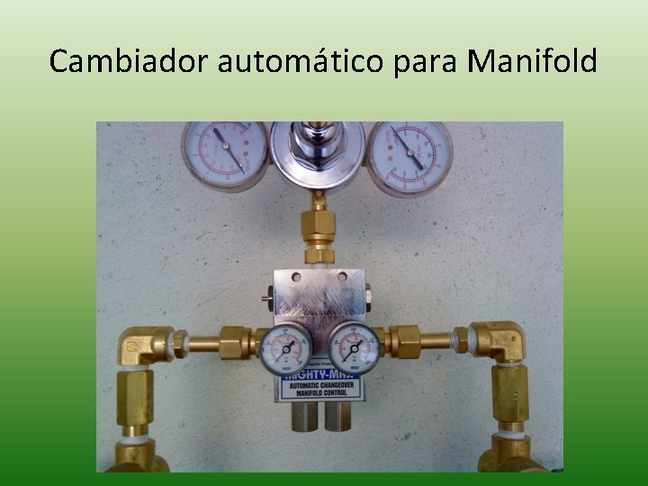 Cambiador automático para Manifold 