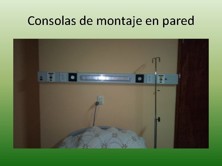 Consolas de montaje en pared 