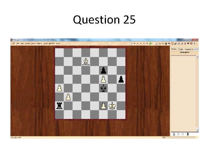 Question 25 Question 25