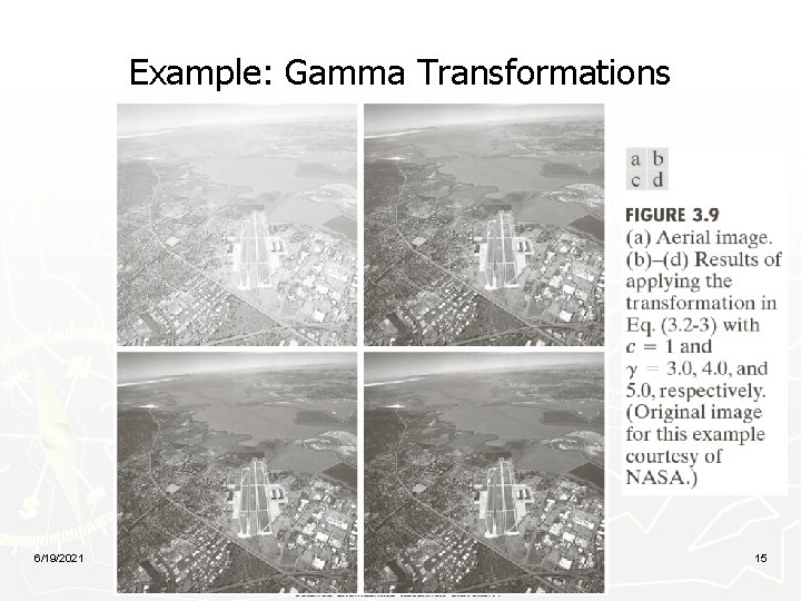 Example: Gamma Transformations 6/19/2021 15 