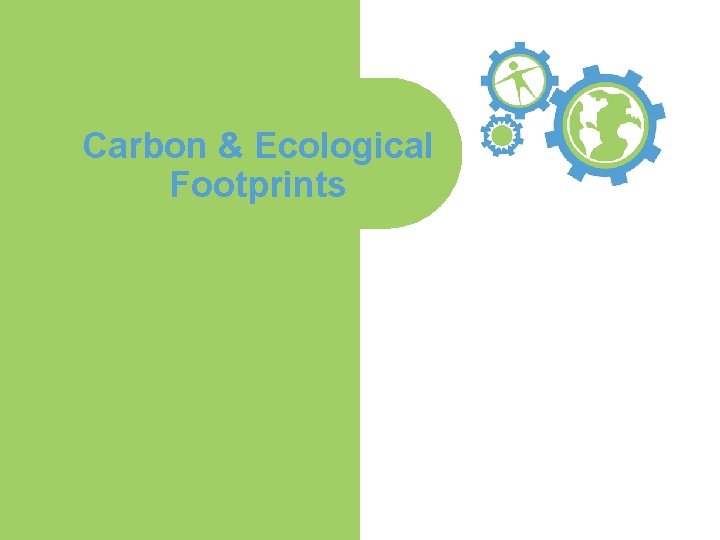 Carbon & Ecological Footprints 