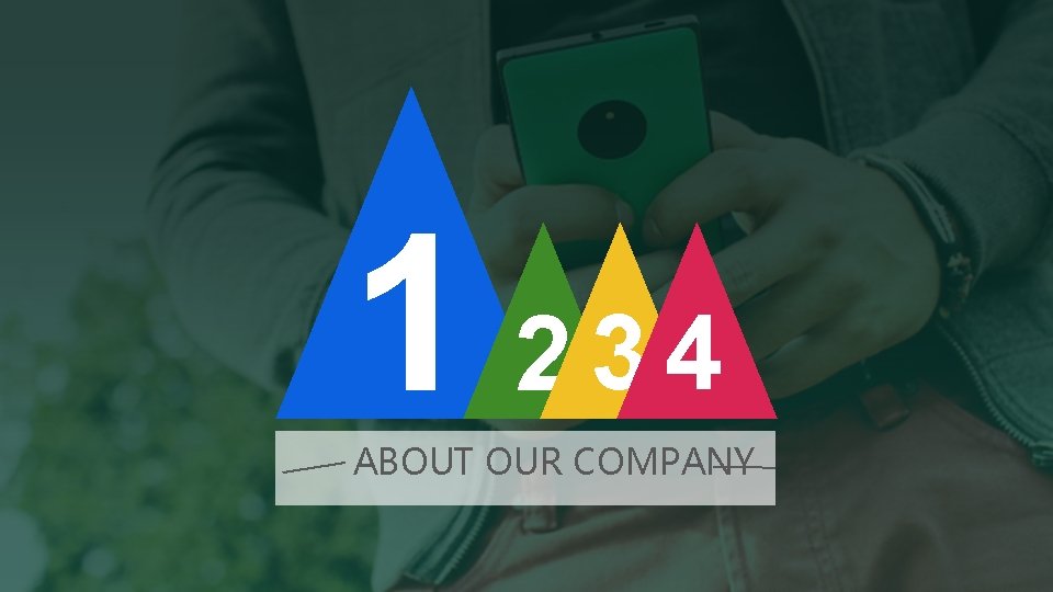 1 234 ABOUT OUR COMPANY 