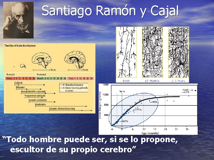 Santiago Ramón y Cajal “Todo hombre puede ser, si se lo propone, escultor de