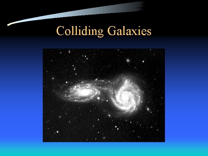 Colliding Galaxies 