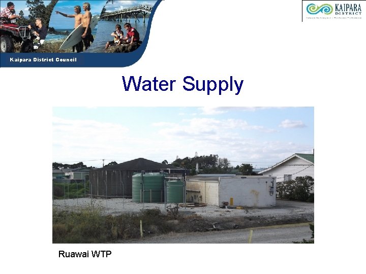 Kaipara District Council Water Supply Ruawai WTP 