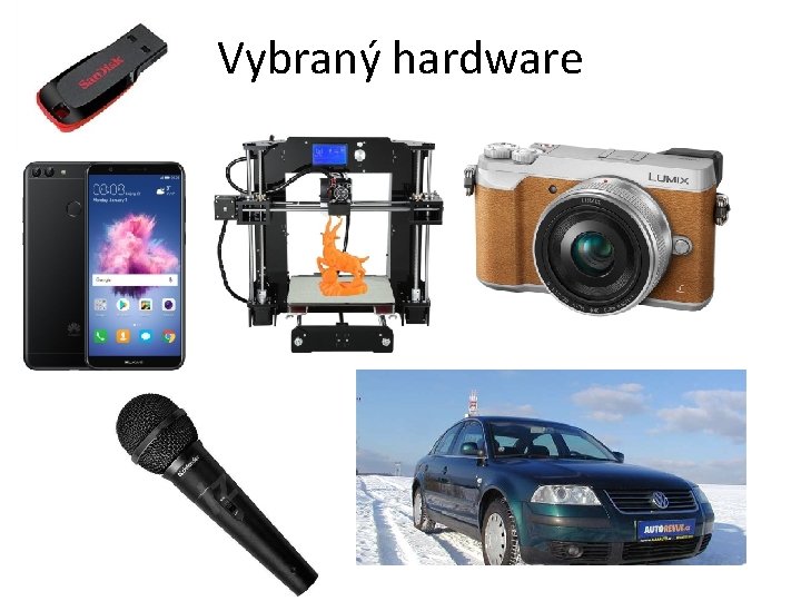 Vybraný hardware 
