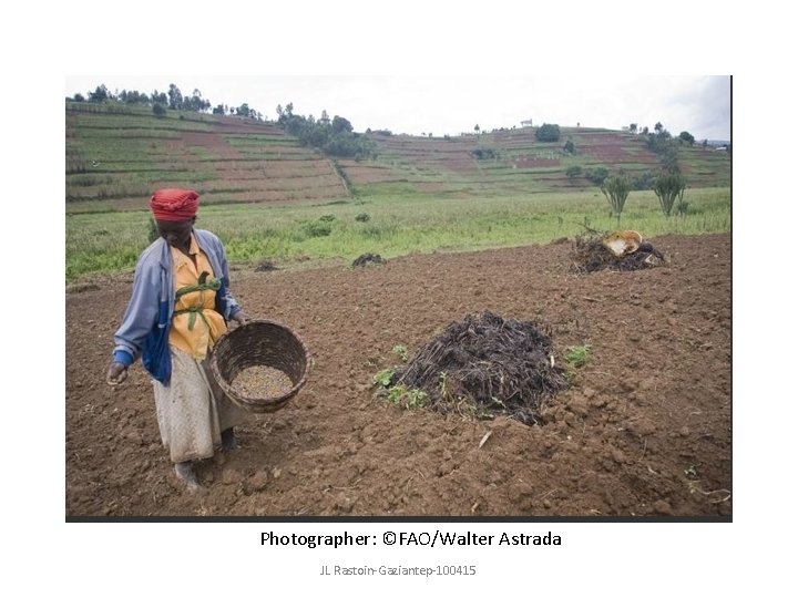 Photographer: ©FAO/Walter Astrada JL Rastoin-Gaziantep-100415 